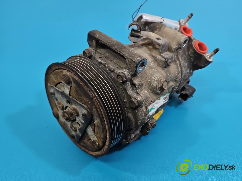 Citroen DS3 2010-2016 1.6 hdi 92 hp manual 68 kW 1560 cm3 3- Kompresor: klíma 9670318880 (Kompresor klimatizace)