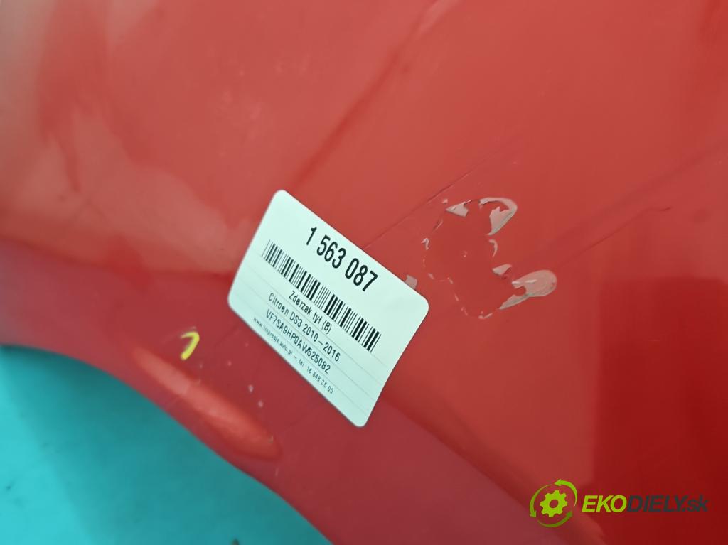 Citroen DS3 2010-2016 1.6 hdi 92 hp manual 68 kW 1560 cm3 3- nárazník zadní 9683741270 (Klika dveří ostatní)