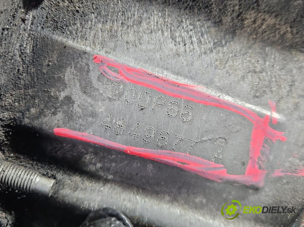 Citroen DS3 2010-2016 1.6 hdi 92 hp manual 68 kW 1560 cm3 3- převodovka stupňová manual 20DP66