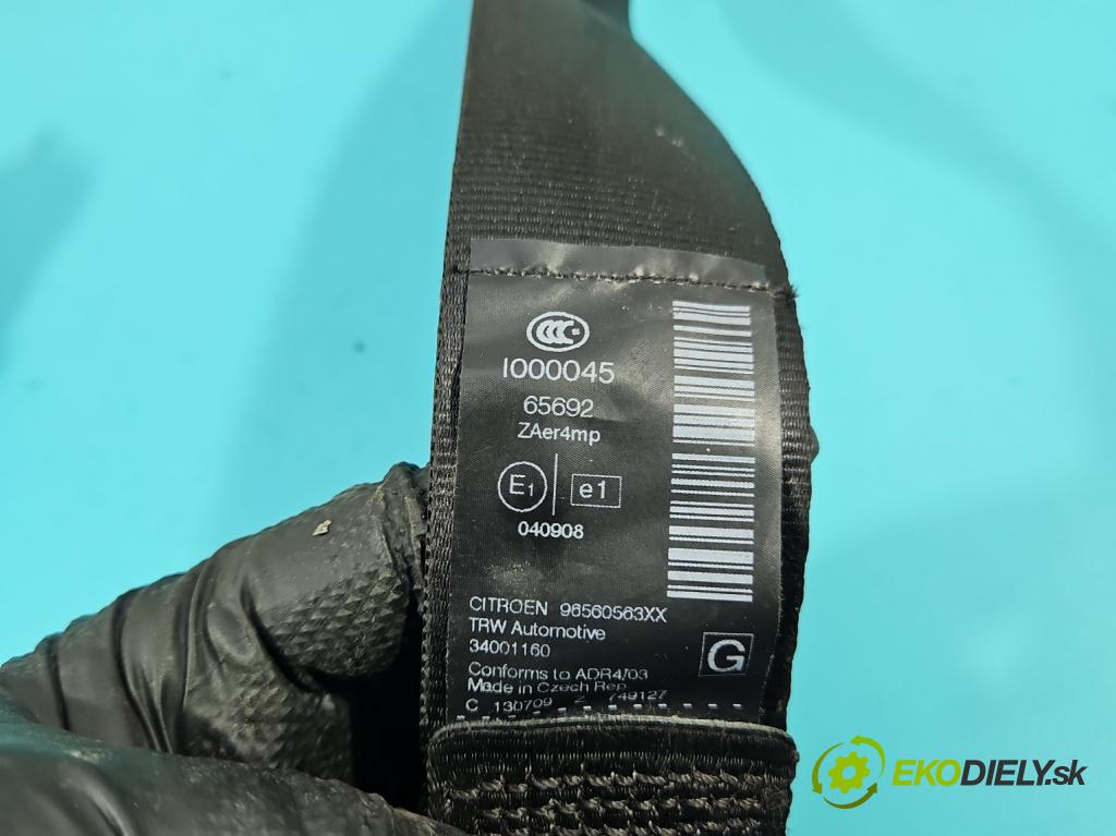 Citroen C5 II 2008-2017 2.0 hdi 136hp manual 100 kW 1997 cm3 4- stěna bezpečnost přední levý 96560563XX