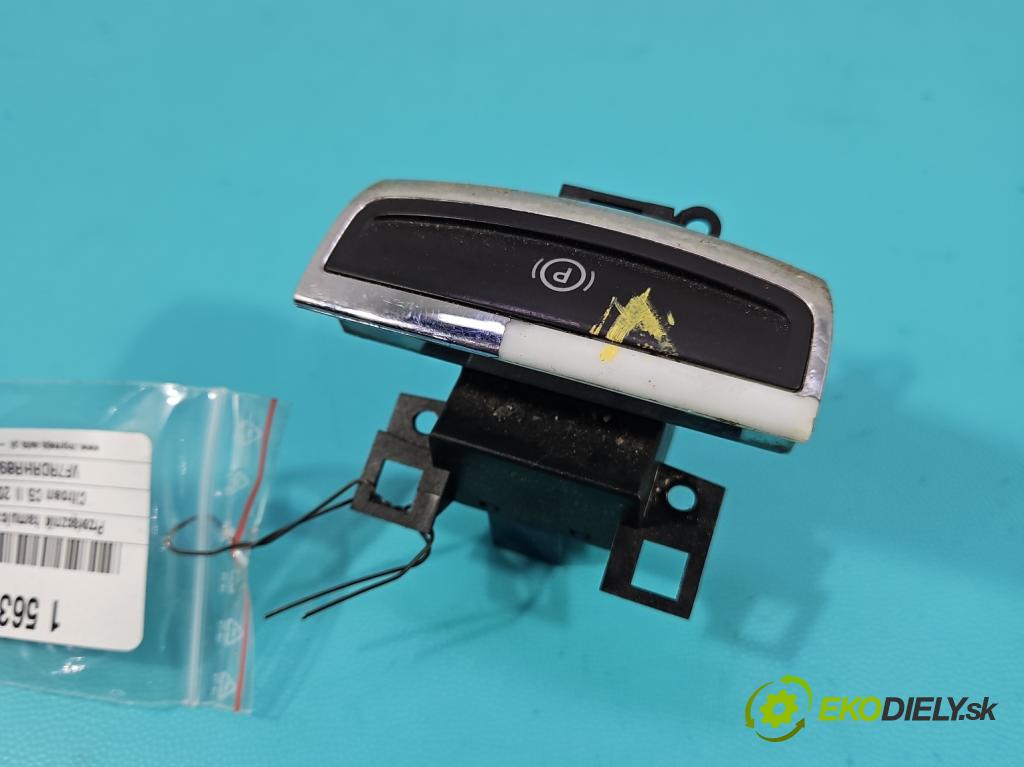 Citroen C5 II 2008-2017 2.0 hdi 136hp manual 100 kW 1997 cm3 4- Přepínač brzda: ručního 96617671ZD (Páčky pod volantem)