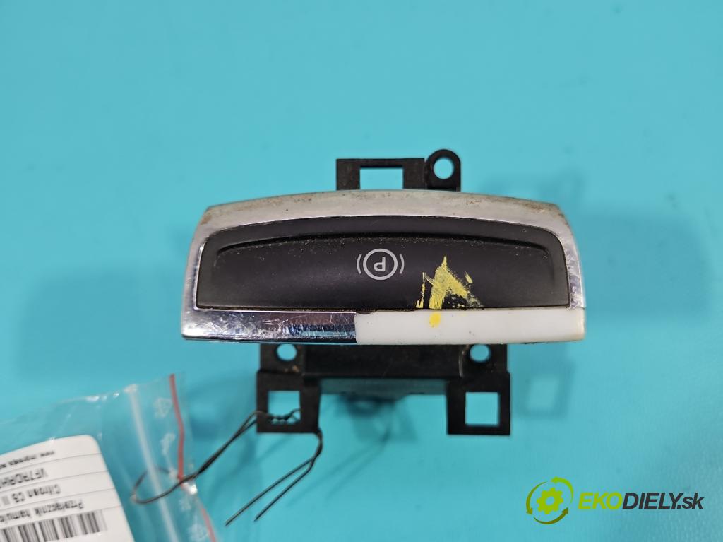 Citroen C5 II 2008-2017 2.0 hdi 136hp manual 100 kW 1997 cm3 4- Přepínač brzda: ručního 96617671ZD (Páčky pod volantem)