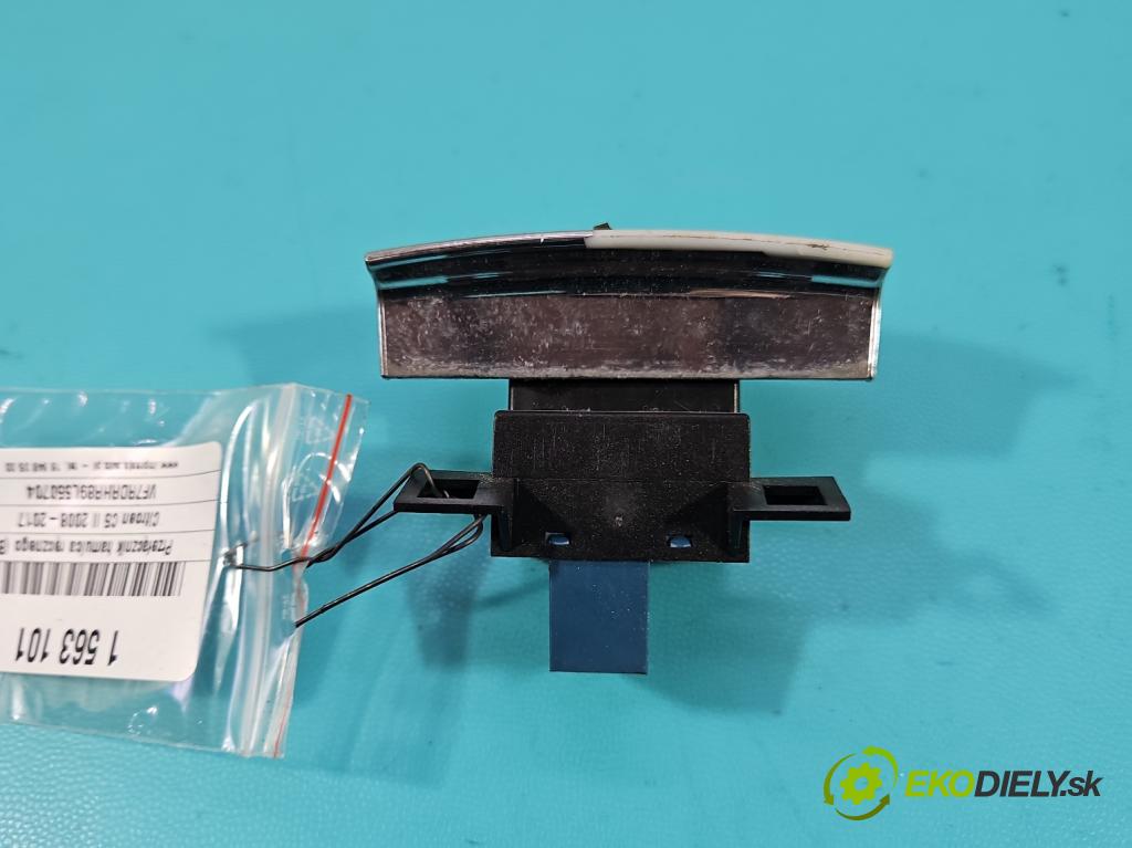 Citroen C5 II 2008-2017 2.0 hdi 136hp manual 100 kW 1997 cm3 4- Přepínač brzda: ručního 96617671ZD (Páčky pod volantem)