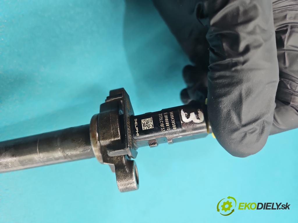 Citroen C5 II 2008-2017 2.0 hdi 136hp manual 100 kW 1997 cm3 4- vstřikovač EJBR06001D (Vstřikovač paliva)