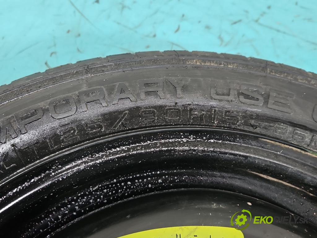 Citroen DS3 2010-2016 1.6 hdi 92 hp manual 68 kW 1560 cm3 3- kolo náhradní 15"