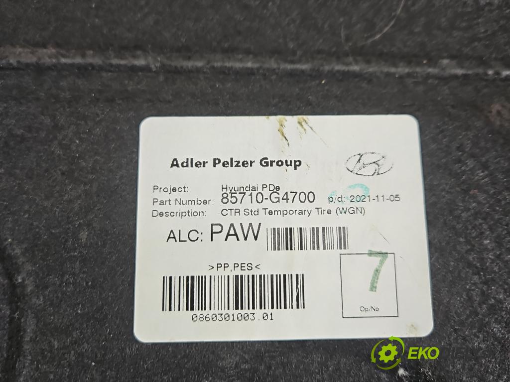 Hyundai I30 III 2016- 1.6 crdi 116 hp manual 85 kW 1598 cm3 5- koberec do auta kufra: 85710-G4700