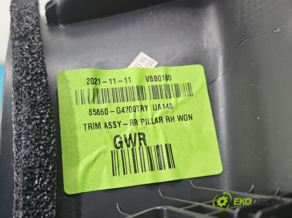 Hyundai I30 III 2016- 1.6 crdi 116 hp manual 85 kW 1598 cm3 5- kryt plastová 85861-G4700