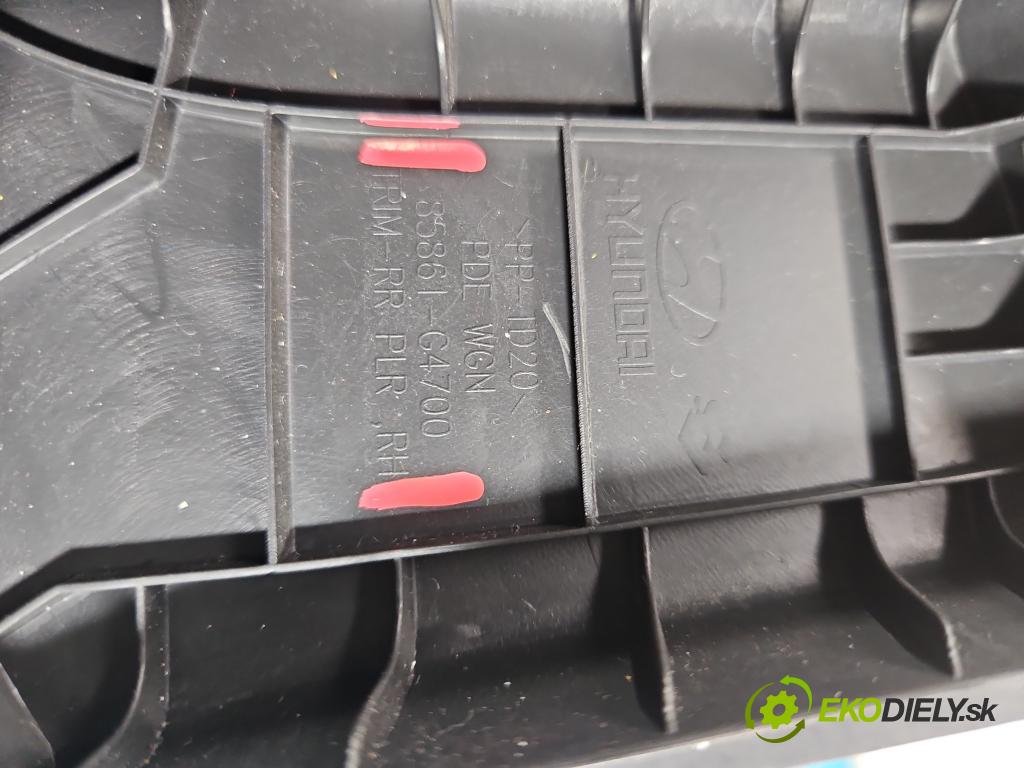 Hyundai I30 III 2016- 1.6 crdi 116 hp manual 85 kW 1598 cm3 5- kryt plastová 85861-G4700