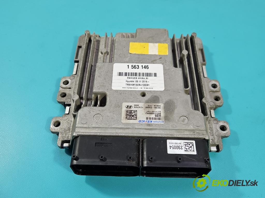 Hyundai I30 III 2016- 1.6 crdi 116 HP manual 85 kW 1598 cm3 5- riadiaca jednotka motora 39199-2U000