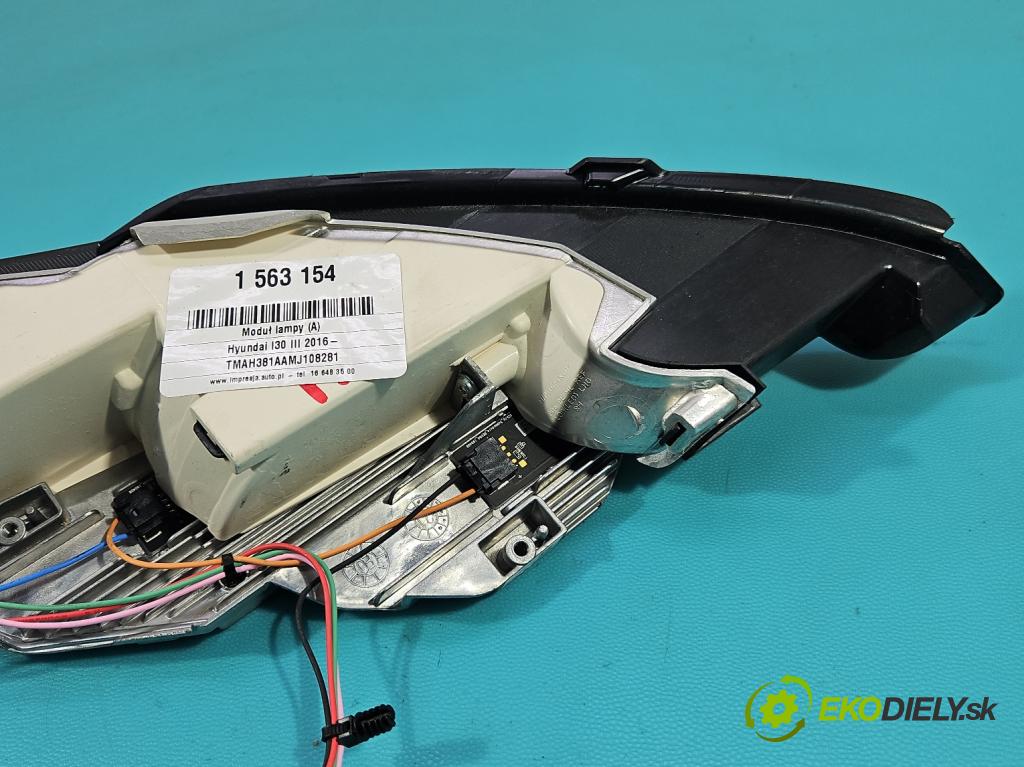 Hyundai I30 III 2016- 1.6 crdi 116 HP manual 85 kW 1598 cm3 5- modul lampy: G492151020