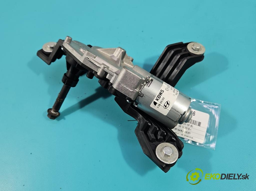 Hyundai I30 III 2016- 1.6 crdi 116 hp manual 85 kW 1598 cm3 5- motor stěrače zadní 98700-G3000