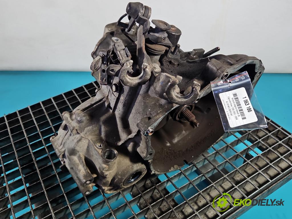 Chevrolet Aveo T200 2003-2008 1.2 8V 72 HP manual 53 kW 1150 cm3 5- prevodovka stupeň,rýchlosť manual T2