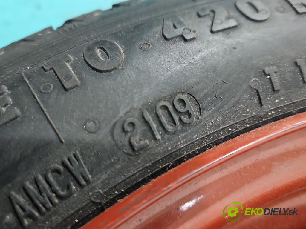 Opel Agila B 2008-2014 1.0 12V 65 hp manual 48 kW 996 cm3 5- kolo náhradní 15"