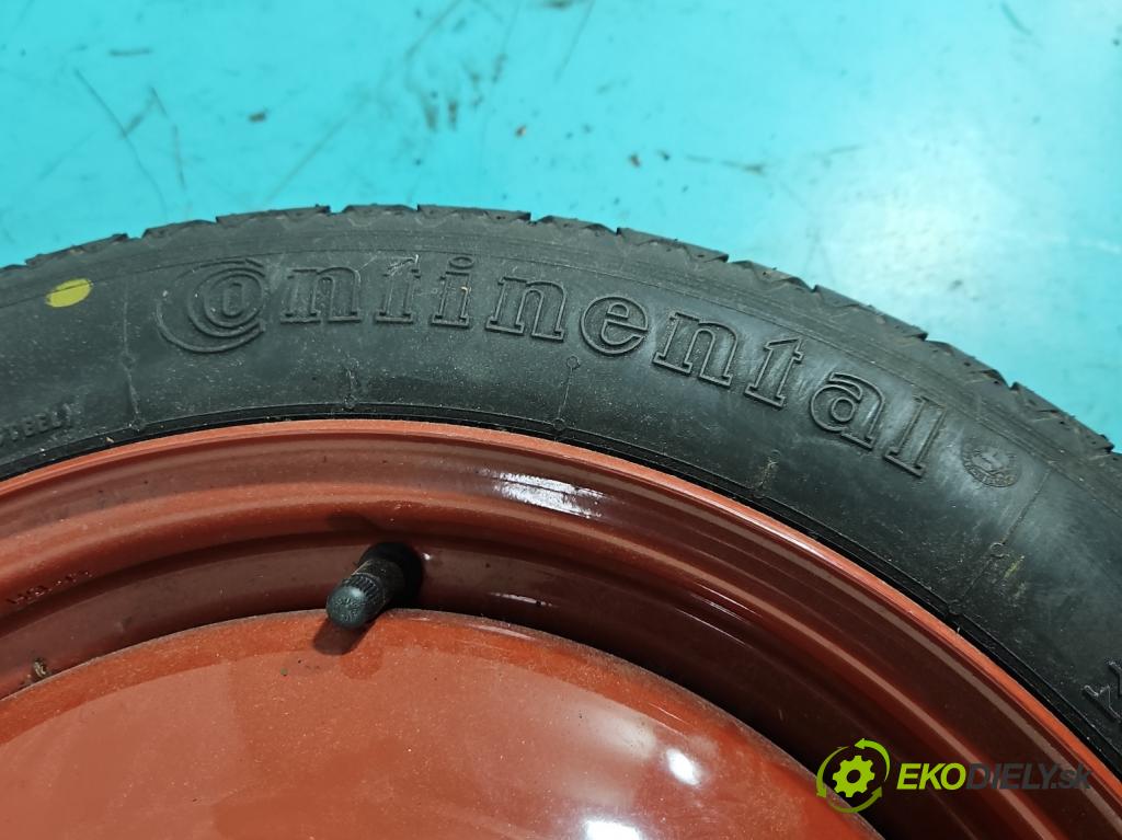 Opel Agila B 2008-2014 1.0 12V 65 hp manual 48 kW 996 cm3 5- kolo náhradní 15"