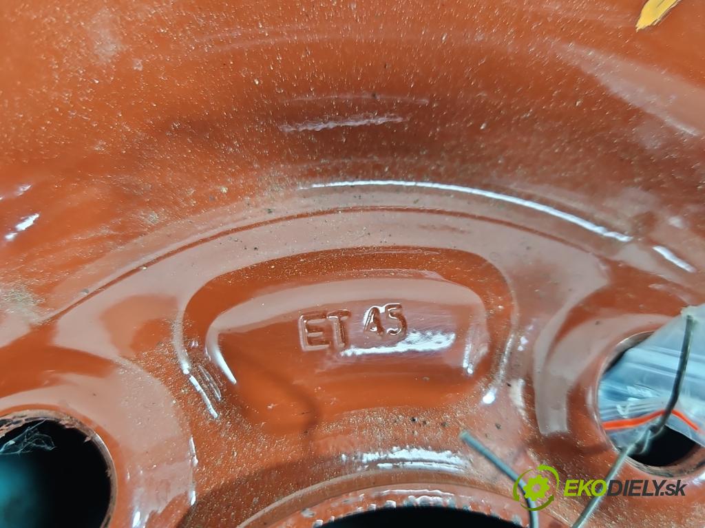 Opel Agila B 2008-2014 1.0 12V 65 hp manual 48 kW 996 cm3 5- kolo náhradní 15"