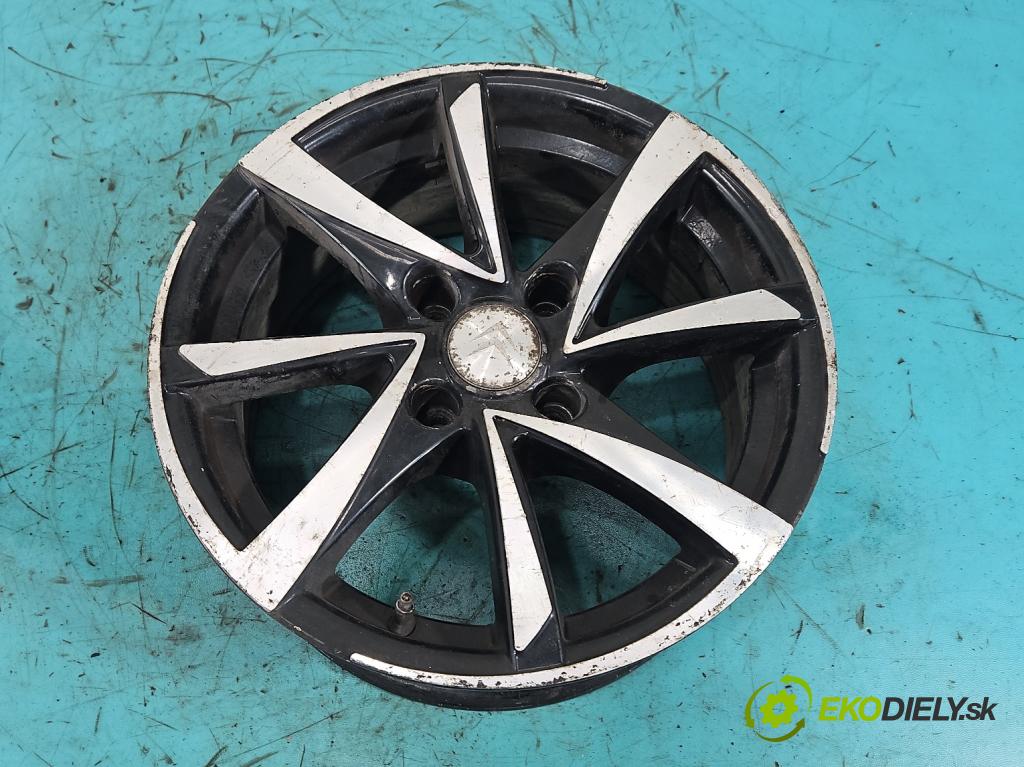 Citroen DS3 2010-2016 1.6 hdi 92 HP manual 68 kW 1560 cm3 3- Disk hliník 15" komplet