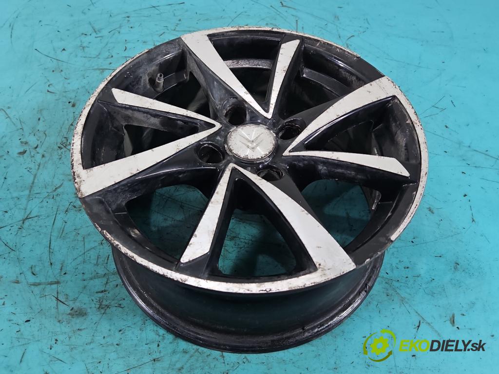 Citroen DS3 2010-2016 1.6 hdi 92 HP manual 68 kW 1560 cm3 3- Disk hliník 15" komplet