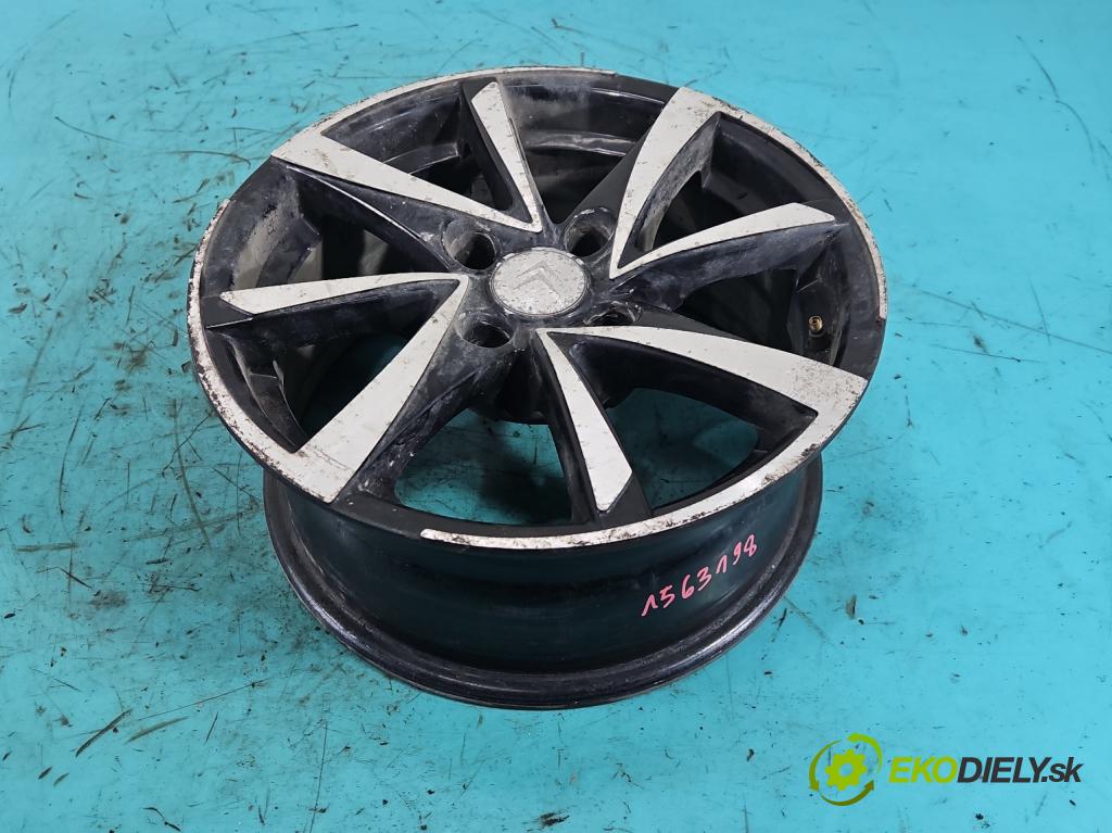 Citroen DS3 2010-2016 1.6 hdi 92 HP manual 68 kW 1560 cm3 3- Disk hliník 15" komplet