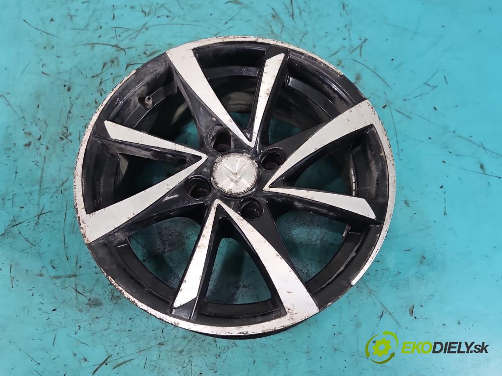 Citroen DS3 2010-2016 1.6 hdi 92 HP manual 68 kW 1560 cm3 3- Disk hliník 15" komplet