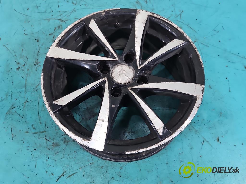 Citroen DS3 2010-2016 1.6 hdi 92 HP manual 68 kW 1560 cm3 3- Disk hliník 15" komplet