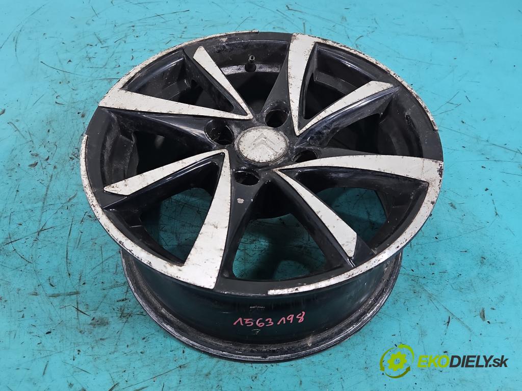 Citroen DS3 2010-2016 1.6 hdi 92 HP manual 68 kW 1560 cm3 3- Disk hliník 15" komplet