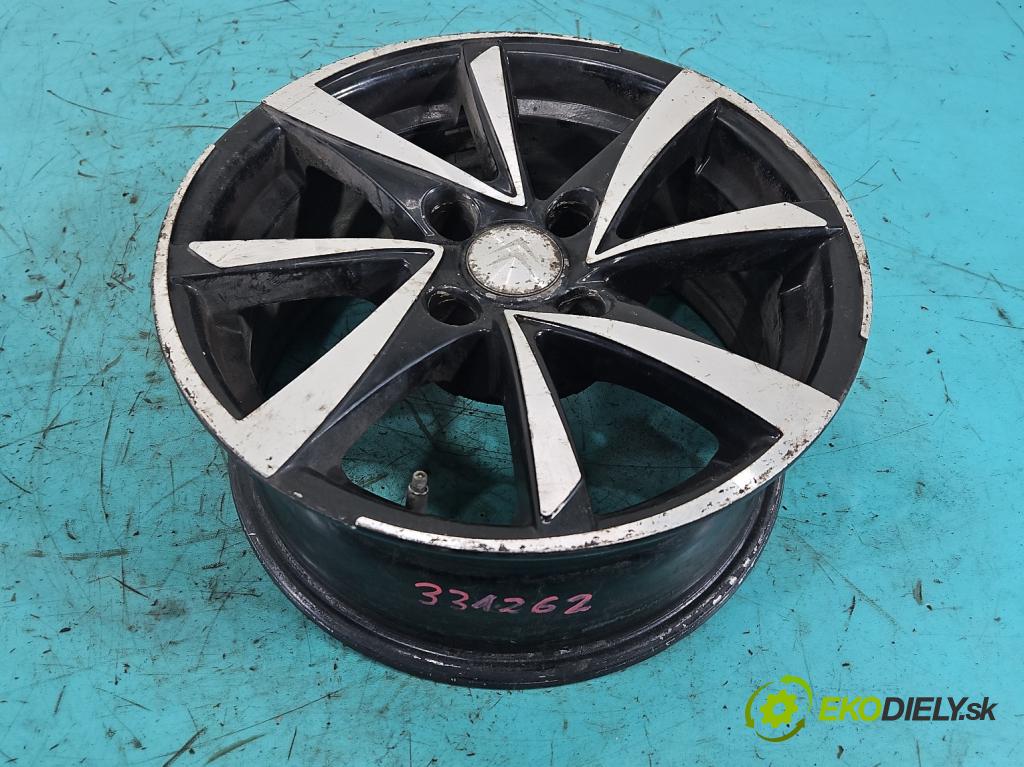 Citroen DS3 2010-2016 1.6 hdi 92 HP manual 68 kW 1560 cm3 3- Disk hliník 15" komplet