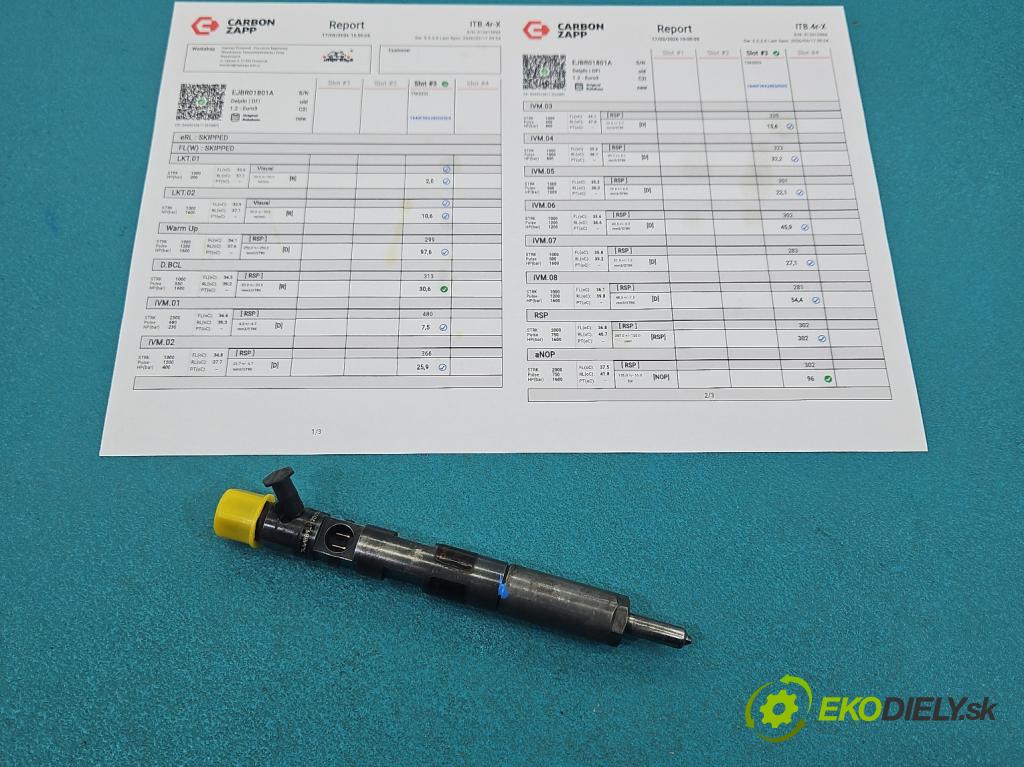 Renault Megane II 2003-2008 1.5 dci 101 hp manual 74 kW 1461 cm3 5- vstřikovač 28232248 (Vstřikovač paliva)