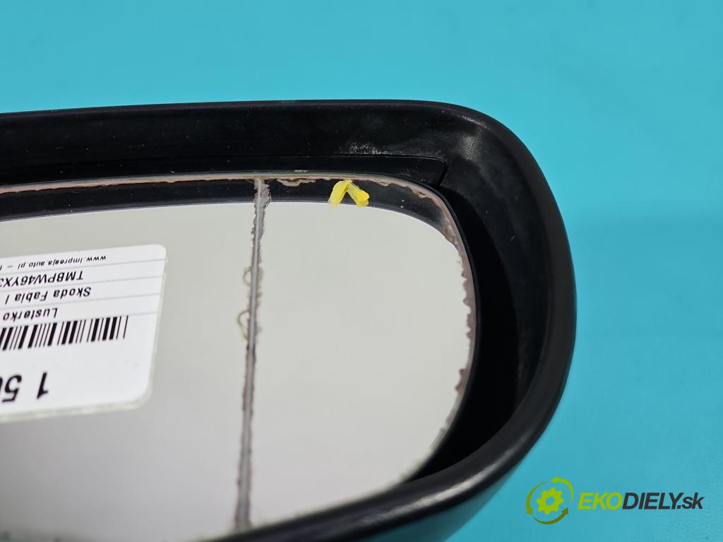 Skoda Fabia I 1999-2007 1.2 6V 54 HP manual 40 kW 1198 cm3 5- zrkadlo ľavé  (Kľučka dverí ostatné)