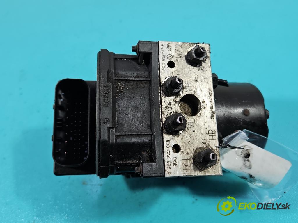 Skoda Fabia I 1999-2007 1.2 6V 54 HP manual 40 kW 1198 cm3 5- čerpadlo abs 0265800003 (Pumpa ABS)