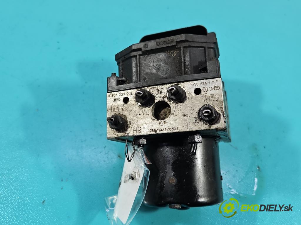 Skoda Fabia I 1999-2007 1.2 6V 54 HP manual 40 kW 1198 cm3 5- čerpadlo abs 0265800003 (Pumpa ABS)