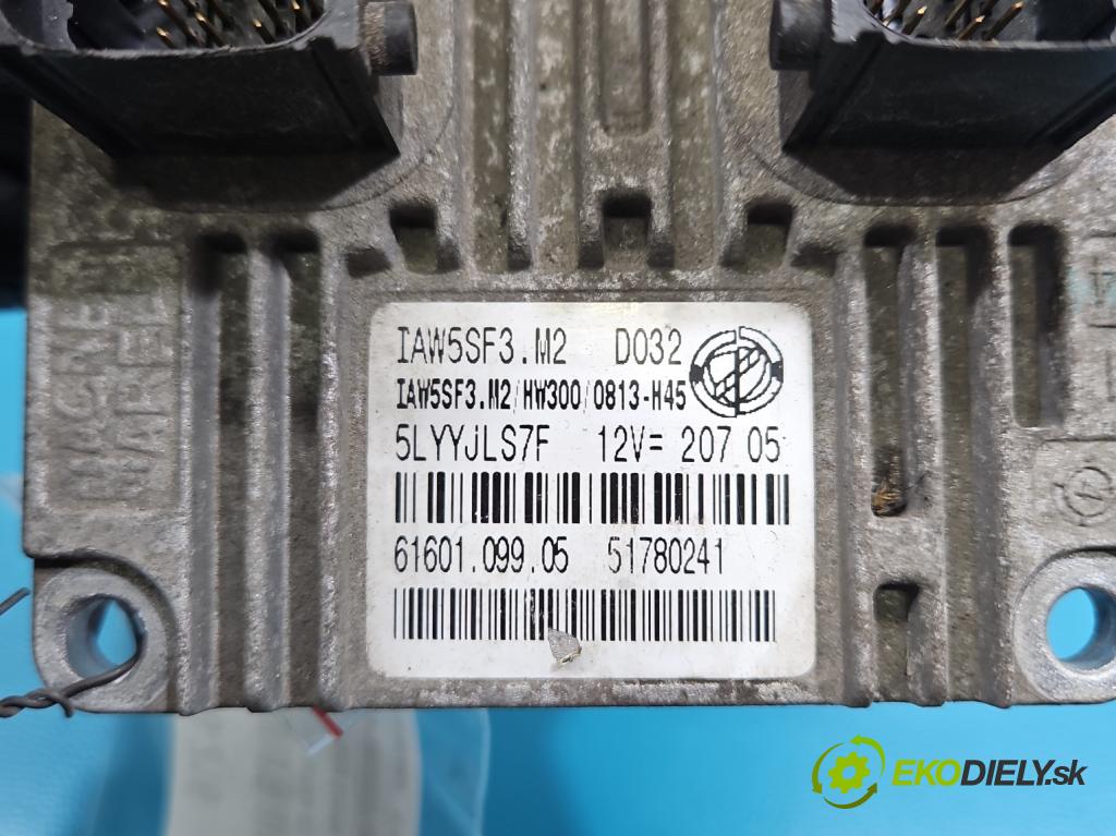 Fiat Punto Grande 1.4 8V 77 HP manual 57 kW 1368 cm3 5- riadiaca jednotka motora IAW5SF3.M2