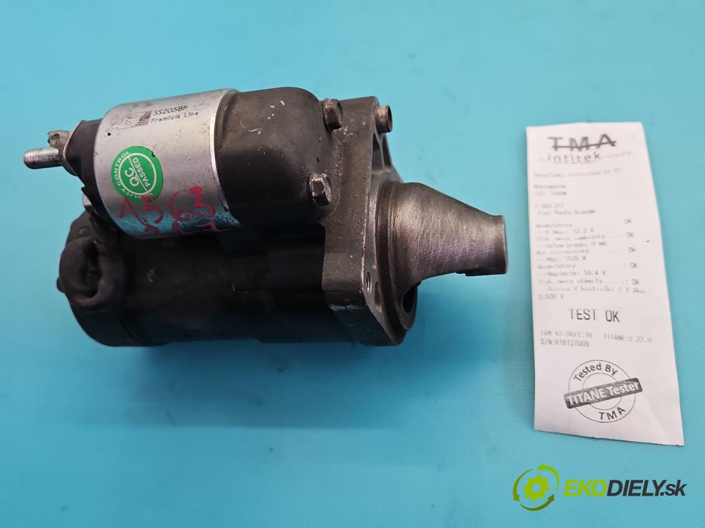 Fiat Punto Grande 1.4 8V 77 HP manual 57 kW 1368 cm3 5- štartér  (Štartér)