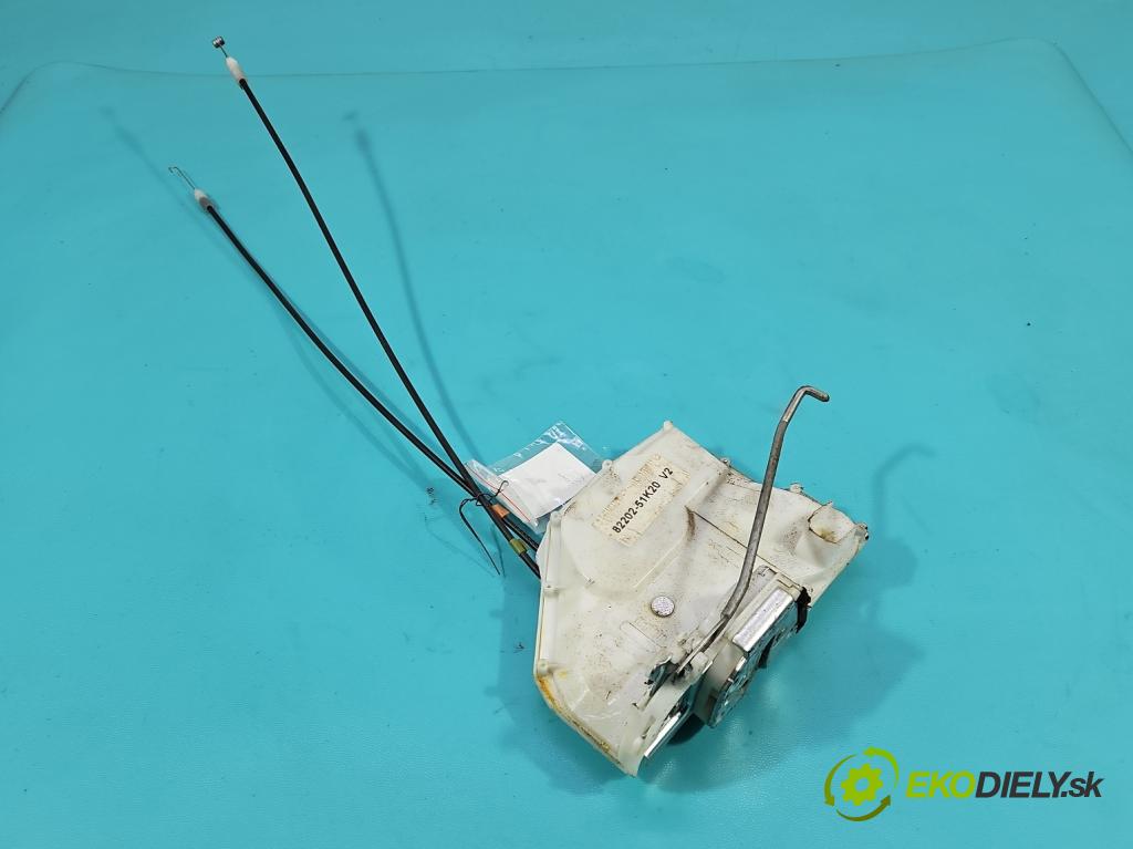 Opel Agila B 2008-2014 1.0 12V 65 HP manual 48 kW 996 cm3 5- zámok predné ľavý 82202-51K20