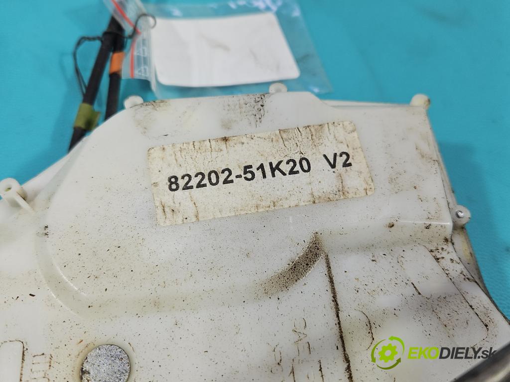 Opel Agila B 2008-2014 1.0 12V 65 HP manual 48 kW 996 cm3 5- zámok predné ľavý 82202-51K20