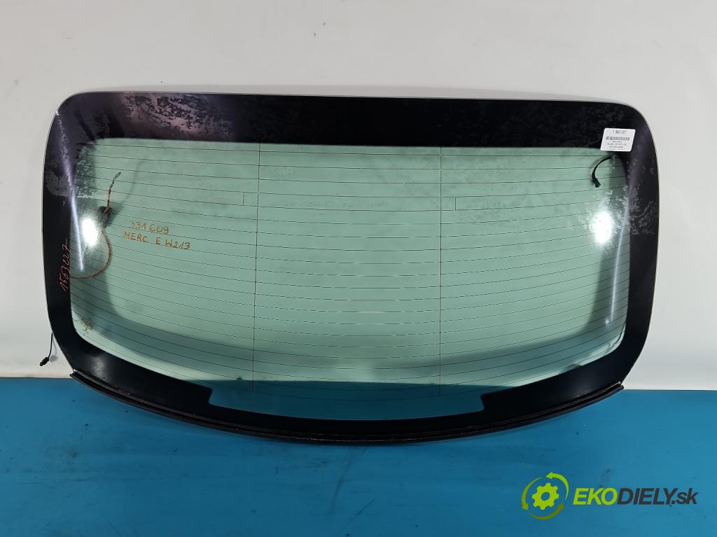 Mercedes E W213 2016-2023 2.0 CDI 194KM: automatic 143 kW 1950 cm3 4- sklo zadná  (Sklo zadné)