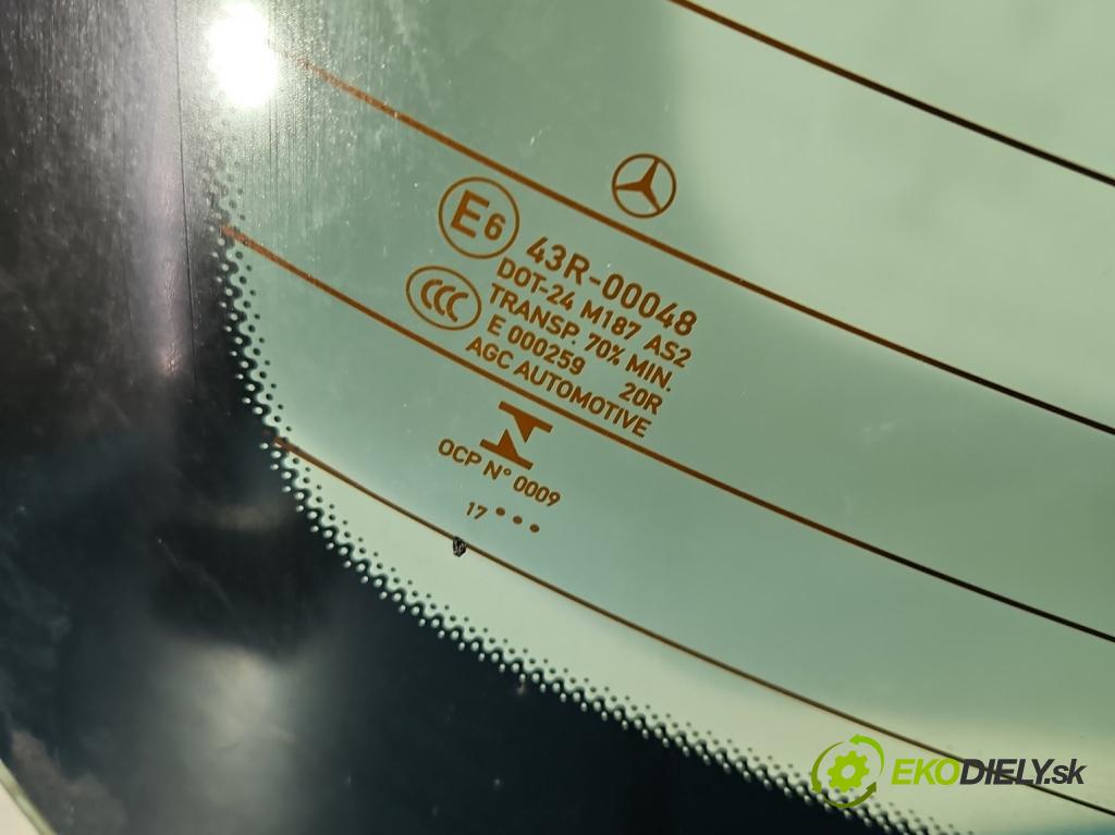 Mercedes E W213 2016-2023 2.0 CDI 194KM: automatic 143 kW 1950 cm3 4- sklo zadná  (Sklo zadné)