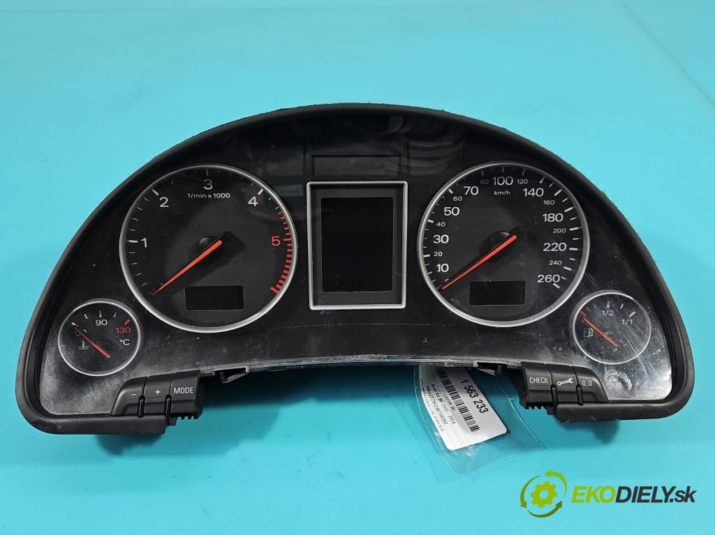 Audi A4 B6 2000-2004 1.9 tdi 131 hp manual 96 kW 1896 cm3 5- Přístrojová deska 8E0920900M (Přístrojová deska)