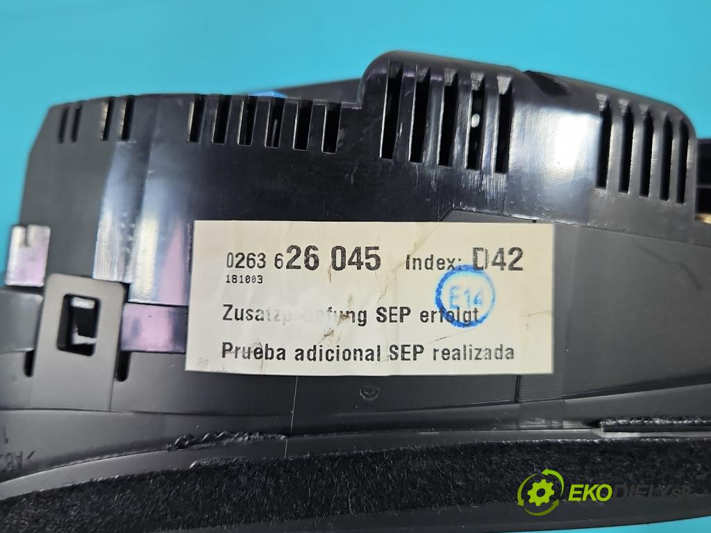 Audi A4 B6 2000-2004 1.9 tdi 131 hp manual 96 kW 1896 cm3 5- Přístrojová deska 8E0920900M (Přístrojová deska)