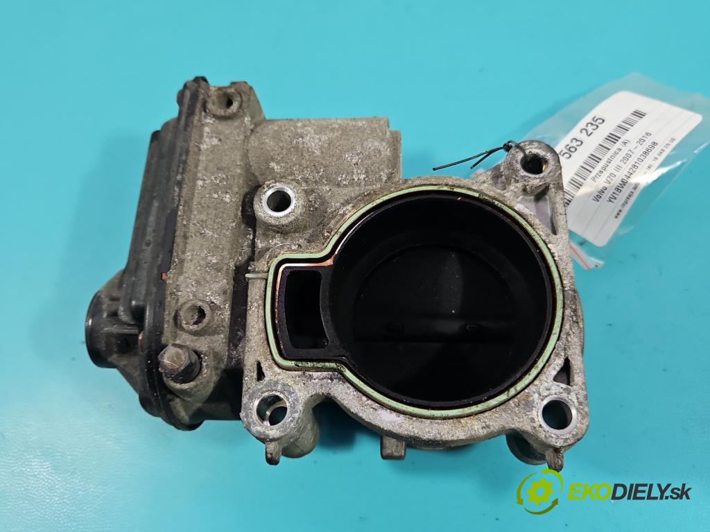 Volvo V70 III 2007-2016 2.0 16V 145 hp manual 107 kW 1999 cm3 5- škrticí klapka 4M5G-ED (Škrticí klapka)