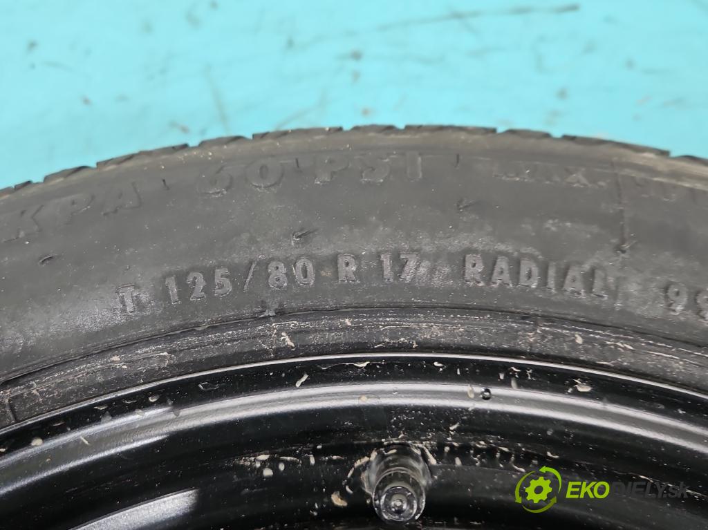 Volvo V70 III 2007-2016 2.0 16V 145 HP manual 107 kW 1999 cm3 5- koleso rezervne 17" 6G92-BB