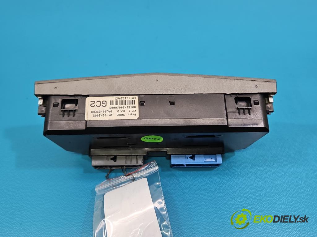 Opel Astra III 2004-2014 1.7 cdti 80 HP manual 59 kW 1686 cm3 5- panel kúrenia 13122963