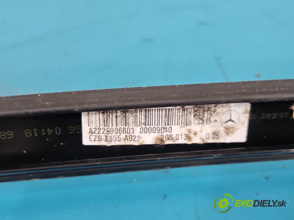 Mercedes S W222 2013-2020 3.0 cdi (656929) 340KM: automatic 250 kW 2925 cm3 4- lišta střecha: pravé A2226906801