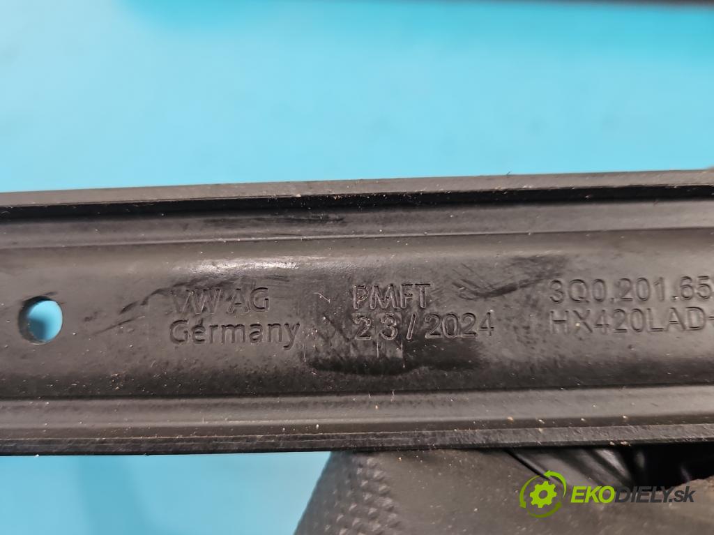 Skoda Superb IV 2023- 2.0 TDI 150 HP automatic 110 kW 1968 cm3 5- Upevnenie: 3Q0201653