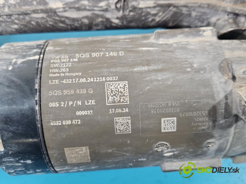 Skoda Superb IV 2023- 2.0 TDI 150 HP automatic 110 kW 1968 cm3 5- Ozubené kolo: volant 3WA423050L