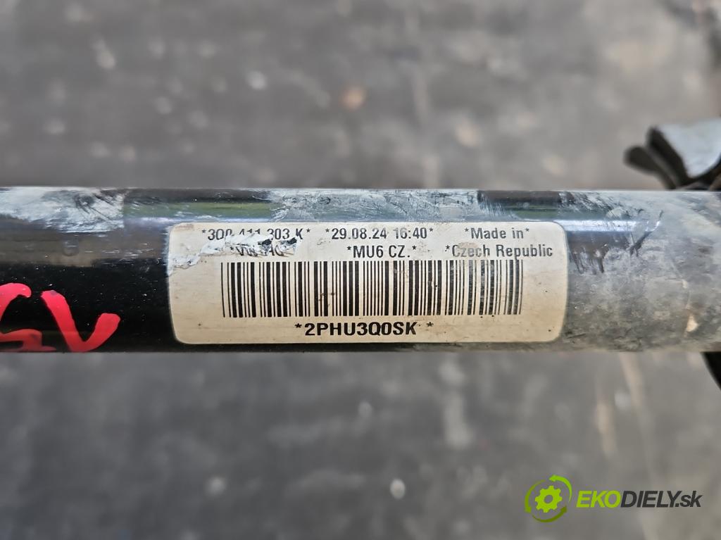 Skoda Superb IV 2023- 2.0 TDI 150 hp automatic 110 kW 1968 cm3 5- tyč stabilizátoru 3Q0411303K (Přední stabilizátor)