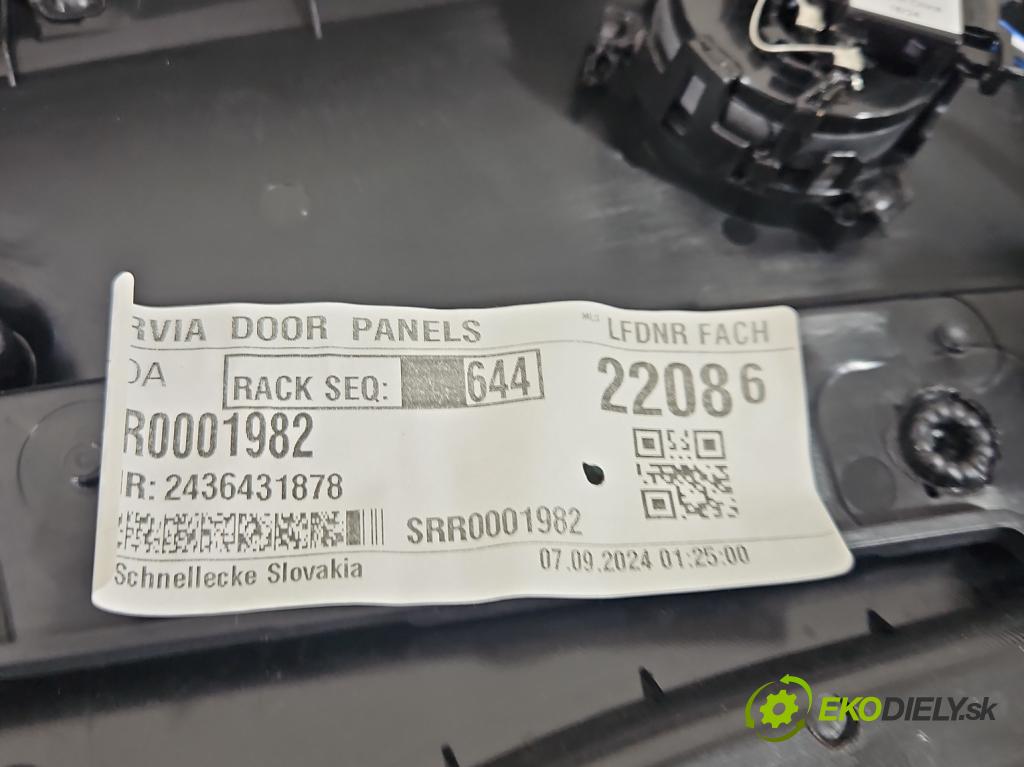 Skoda Superb IV 2023- 2.0 TDI 150 hp automatic 110 kW 1968 cm3 5- Tapacír: dveře zadní pravé 3P0867212