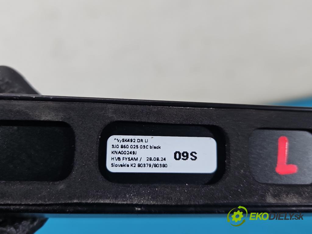 Skoda Superb IV 2023- 2.0 TDI 150 HP automatic 110 kW 1968 cm3 5- zábradlí: 3J086002603C