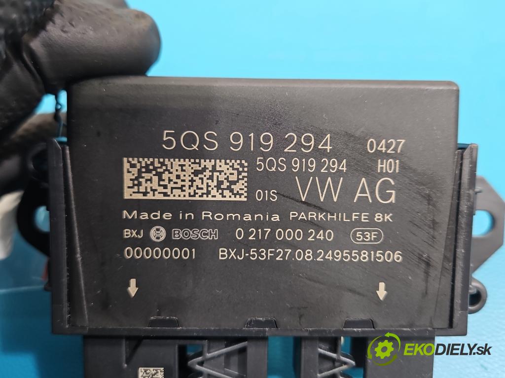 Skoda Superb IV 2023- 2.0 TDI 150 HP automatic 110 kW 1968 cm3 5- riadiaca jednotka parkovaní: 5QS919294