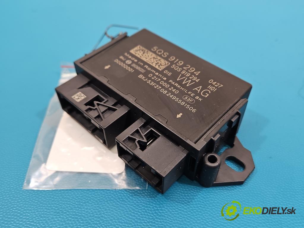 Skoda Superb IV 2023- 2.0 TDI 150 hp automatic 110 kW 1968 cm3 5- řídící jednotka parkování 5QS919294