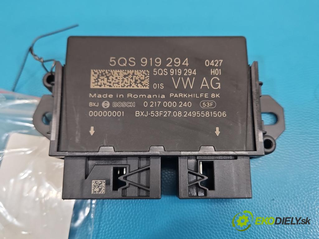 Skoda Superb IV 2023- 2.0 TDI 150 HP automatic 110 kW 1968 cm3 5- riadiaca jednotka parkovaní: 5QS919294